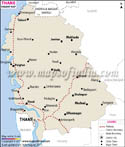 Thane Railway Map