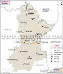 Gondia Road Map