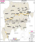 Jalgaon Road Map