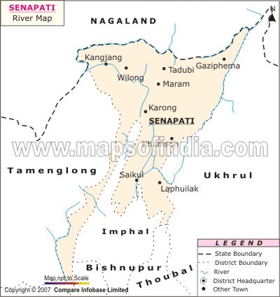 River Map of Senapati