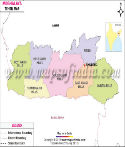 Meghalaya Tehsil Map