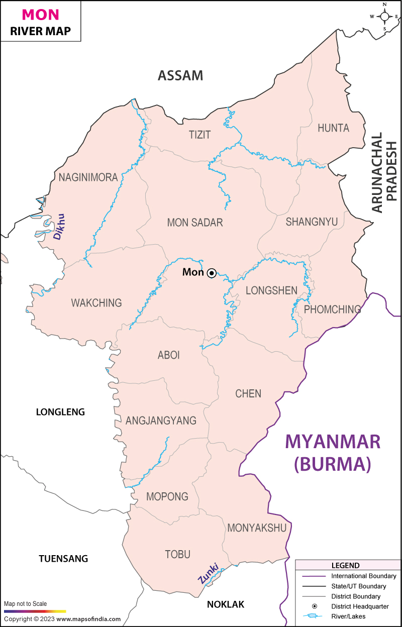 River Map of Mon