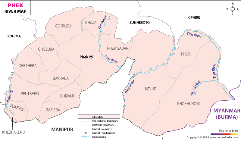 River Map of Phek