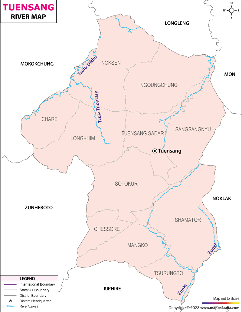 River Map of Teunsang