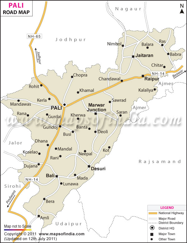 Pali Road Map