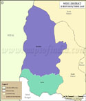 West Tehsil Map