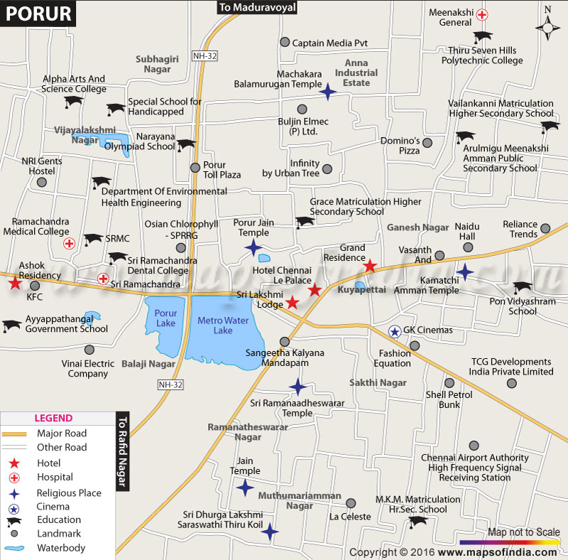 City Map of Porur