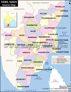 Tamil Nadu Districts