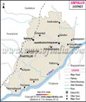 Ariyalur District Map