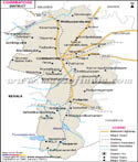 Coimbatore District Map