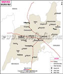 Madurai Railway Map