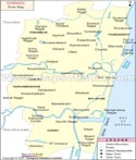 Chennai River Map