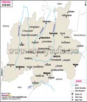 Dindigul River Map