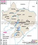 Nilgiris River Map