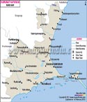Ramanathapuram River Map