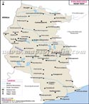 Tirunelveli River Map