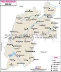 Tiruvannamalai River Map