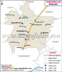 Perambalur Road Map