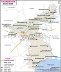 Thanjavur Road Map