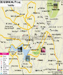 Ooty Travel Map
