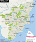 Tamilnadu Forest Map