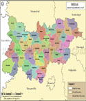 Medak Tehsil Map
