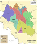 Nainital Tehsil Map