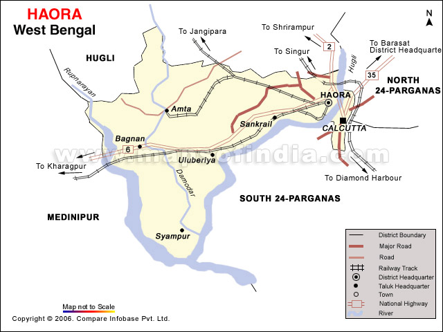 Map Of Hooghly