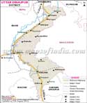 Uttar Dinajpur District Map