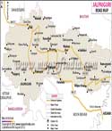 Jalpaiguri Road Map