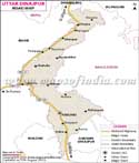 Uttar Dinajpur Road Map