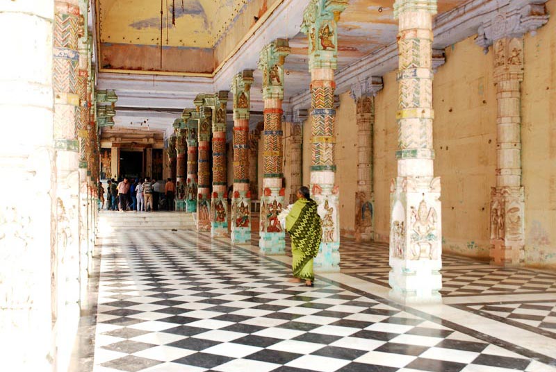 Interiors of Sri Ranganatha Temple in Vrindavan
