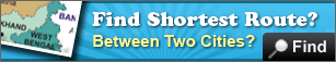 Shortest Distance Between Two Cities