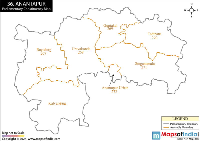 Anantapur Constituency Map