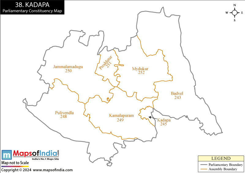 Cuddapah Constituency Map