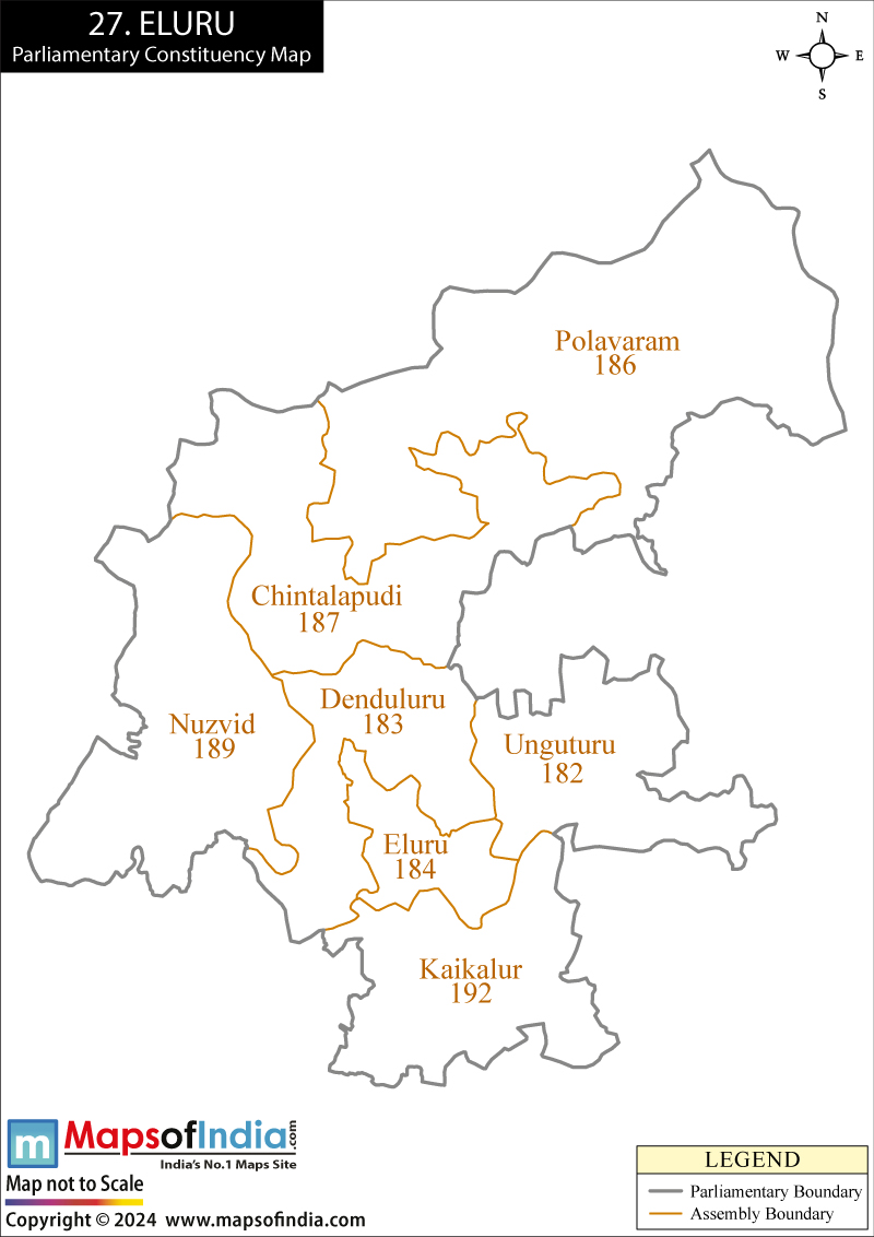 Eluru Constituency Map