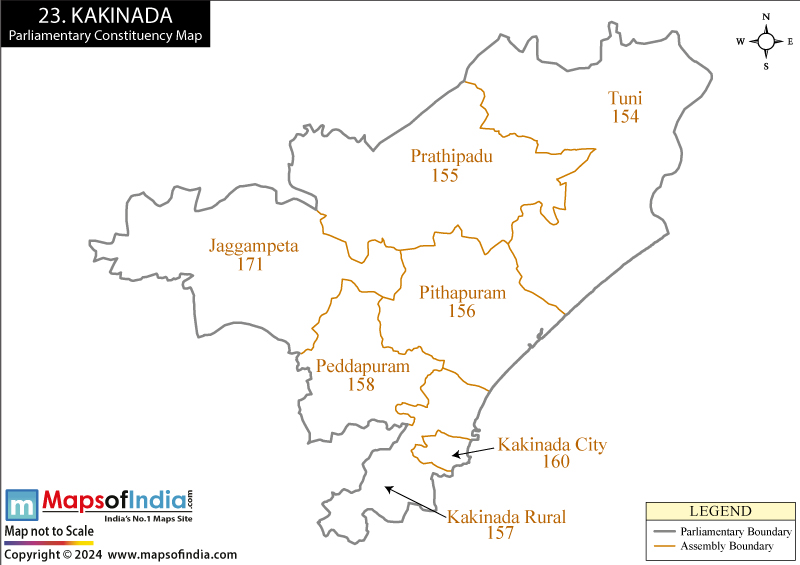 Kakinada Constituency Map