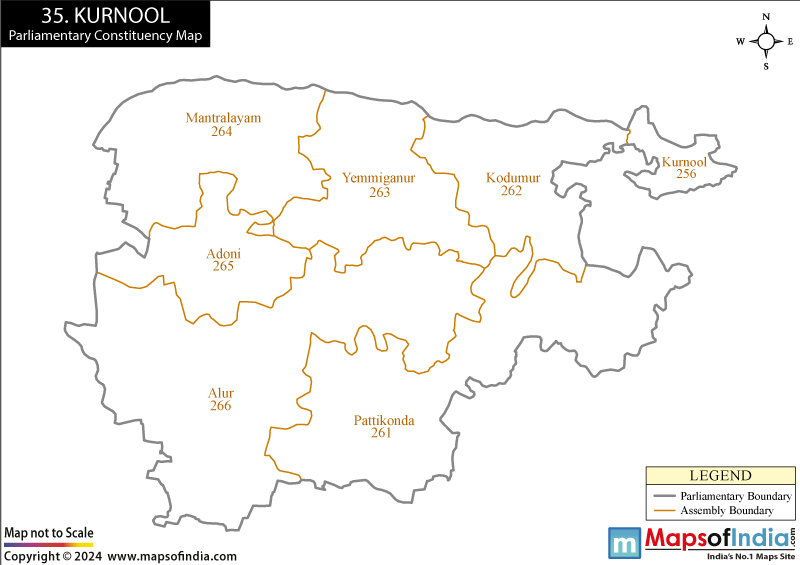 Kurnool Constituency Map