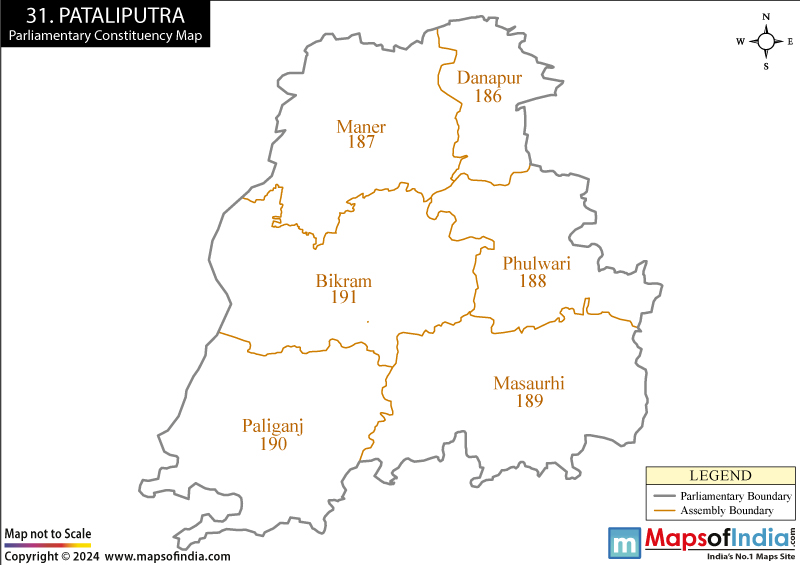 Patliputra Constituency Map