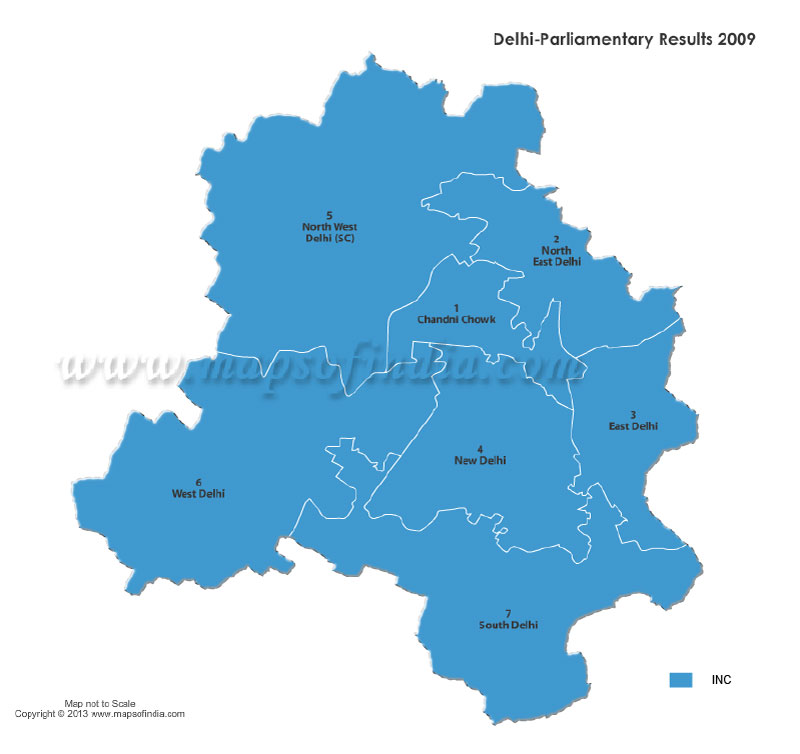 Delhi Parliamentary Constituencies