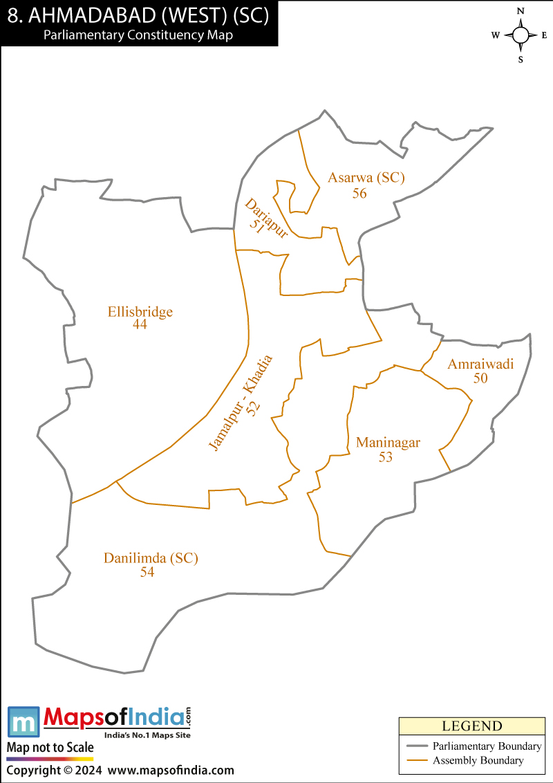Ahmedabad West Parliamentary Constituencies