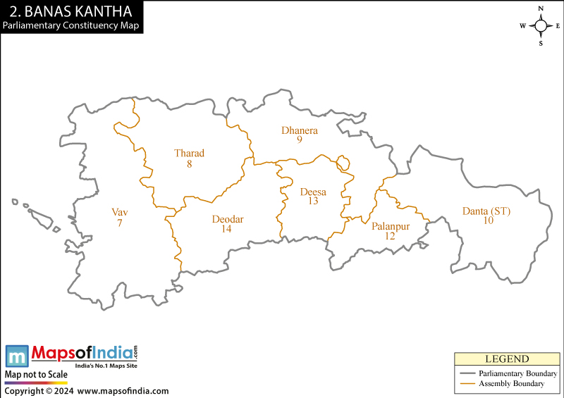 Banaskantha Parliamentary Constituencies