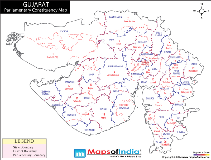 Gujarat Parliamentary Constituencies