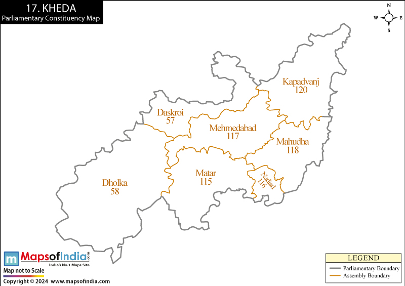 Kheda Parliamentary Constituencies