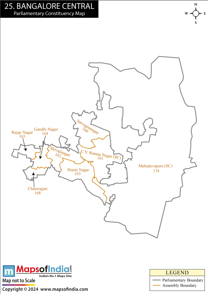 Bangalore Central Parliamentary Constituencies