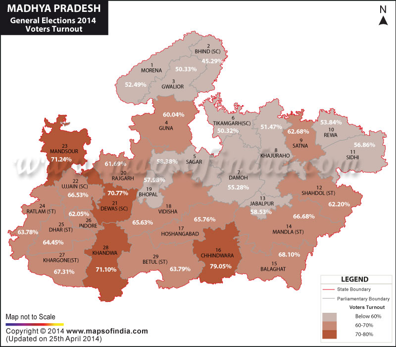 Madhya Pradesh General (Lok Sabha) Elections 2019, Madhya Pradesh