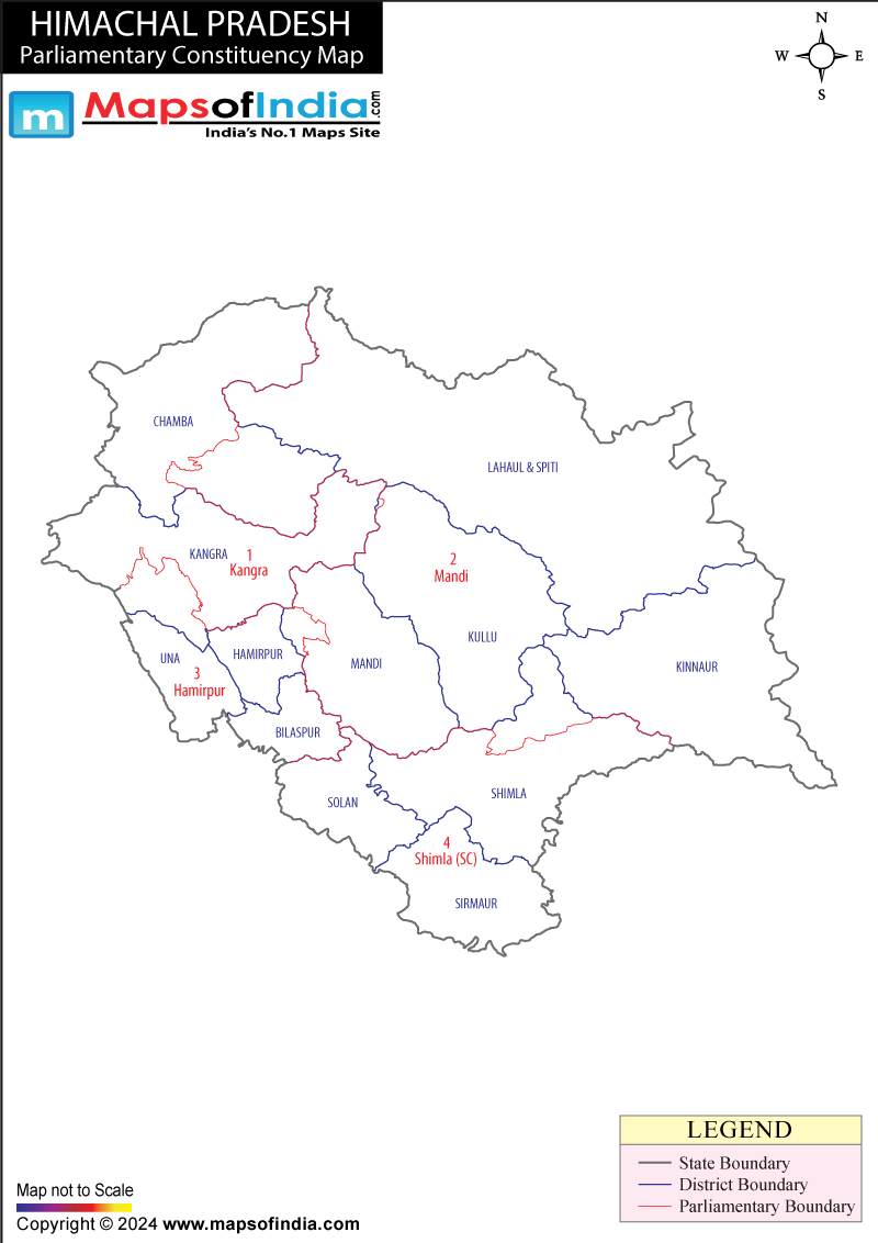 Himachal Pradesh Parliamentary Constituencies