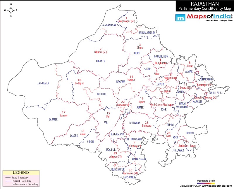 Rajasthan Parliamentary Constituencies