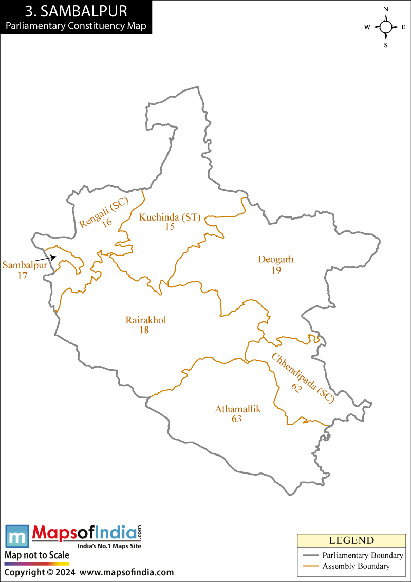 Sambalpur Constituency Map