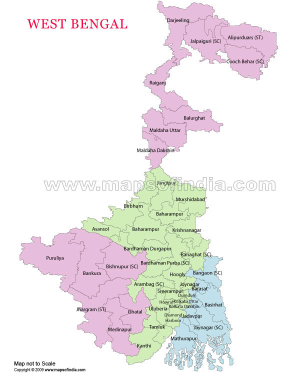 West Bengal Parliamentary Constituencies